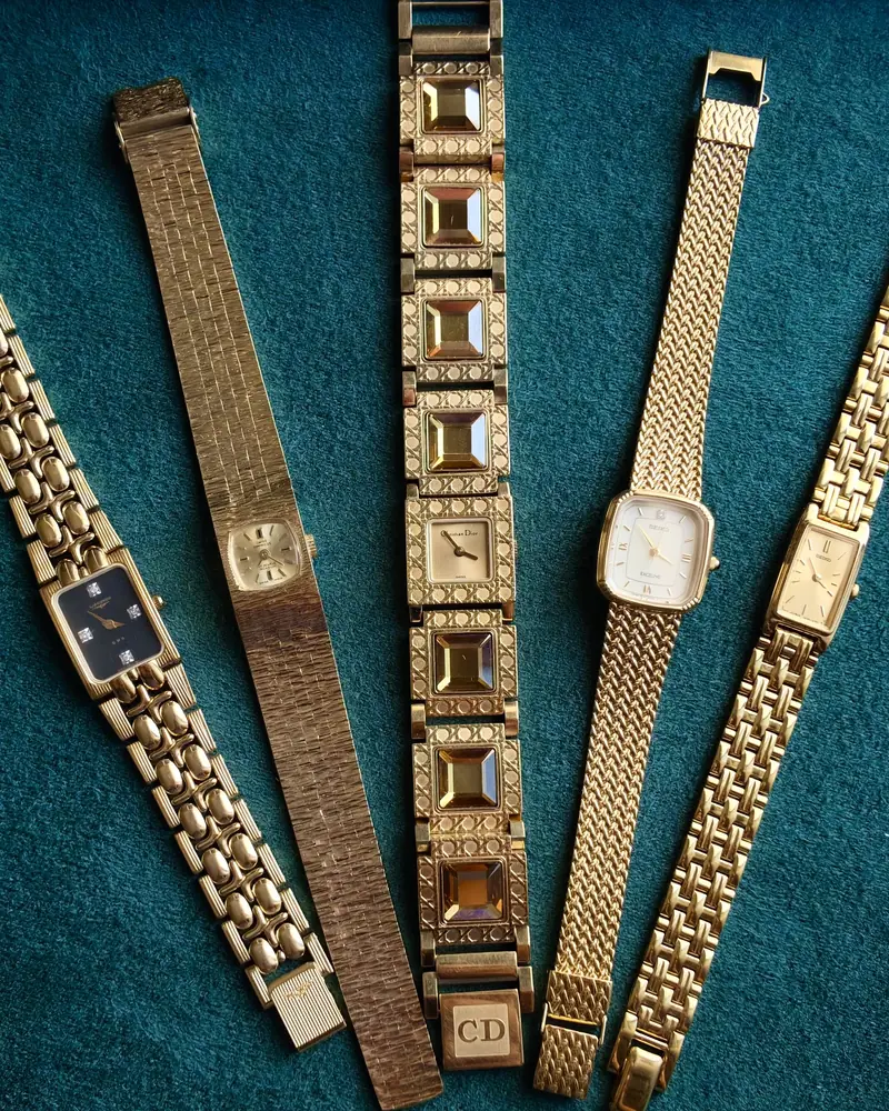 Gold Toned Watches