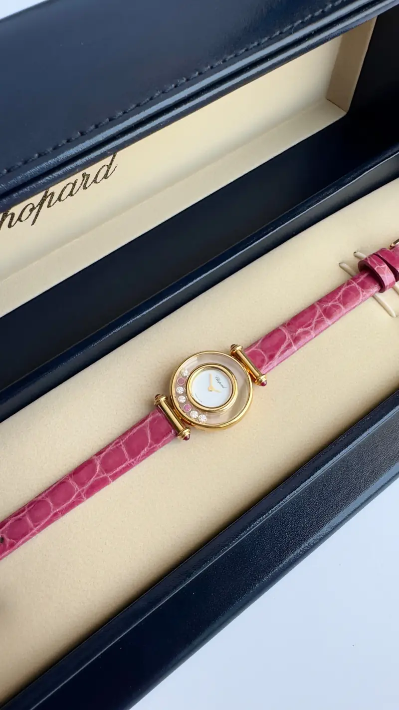 Chopard Happy Diamonds Ruby & Diamond Watch