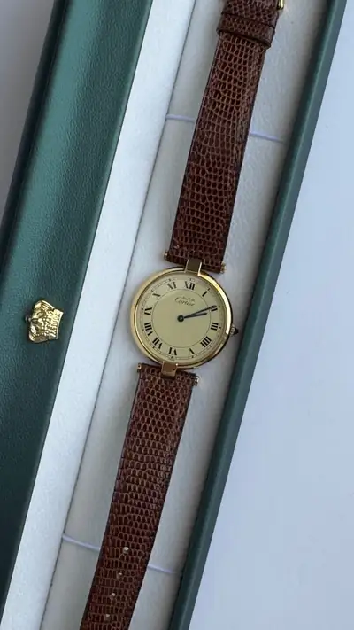 Classic Cartier Must de Cartier Large Model Watch 3