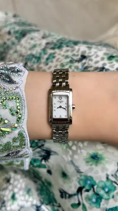 Discontinued Longines women’s stainless steel watch 5