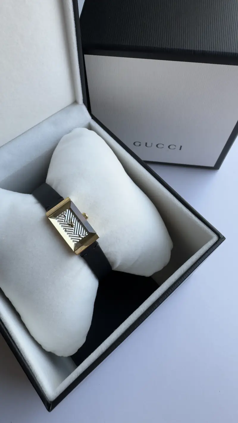 Gucci Vintage Rectangular Patterned