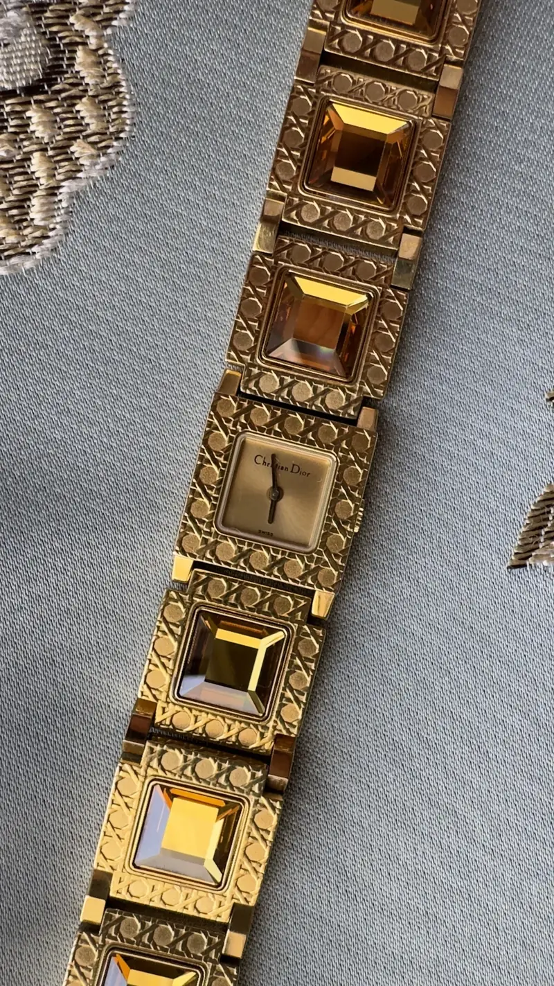 Christian Dior Decorative Stone Ladies Watch