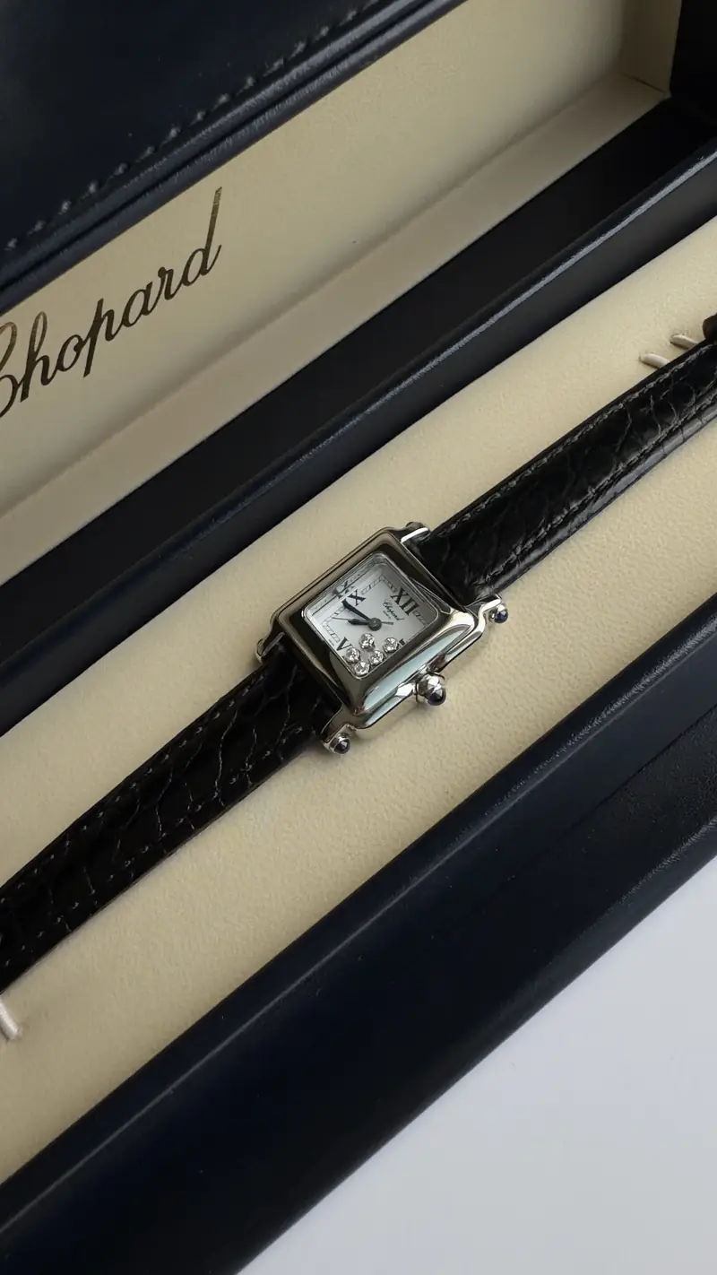 Timeless Chopard Happy Sport Diamond Watch