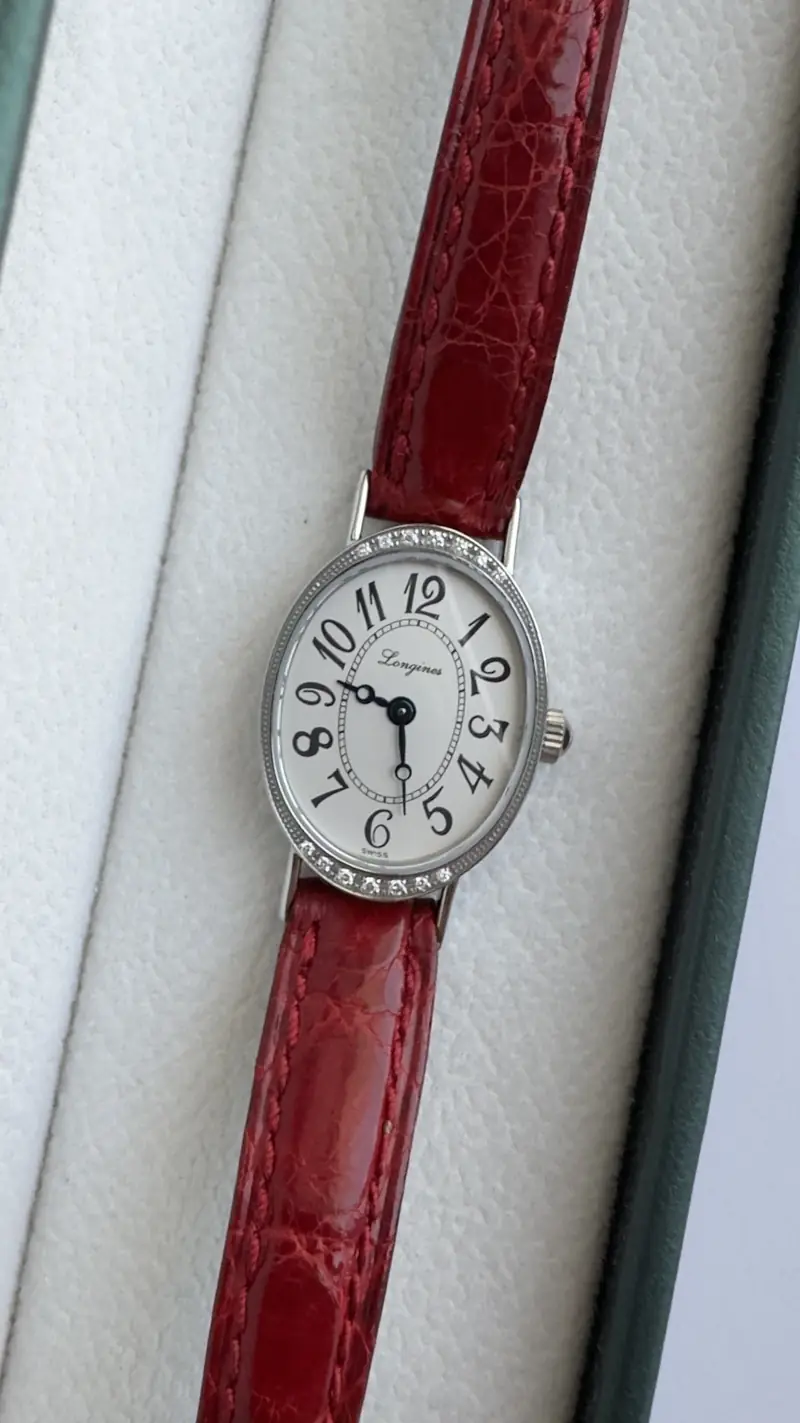 Graceful Longines Diamond Bezel Watch — image 3