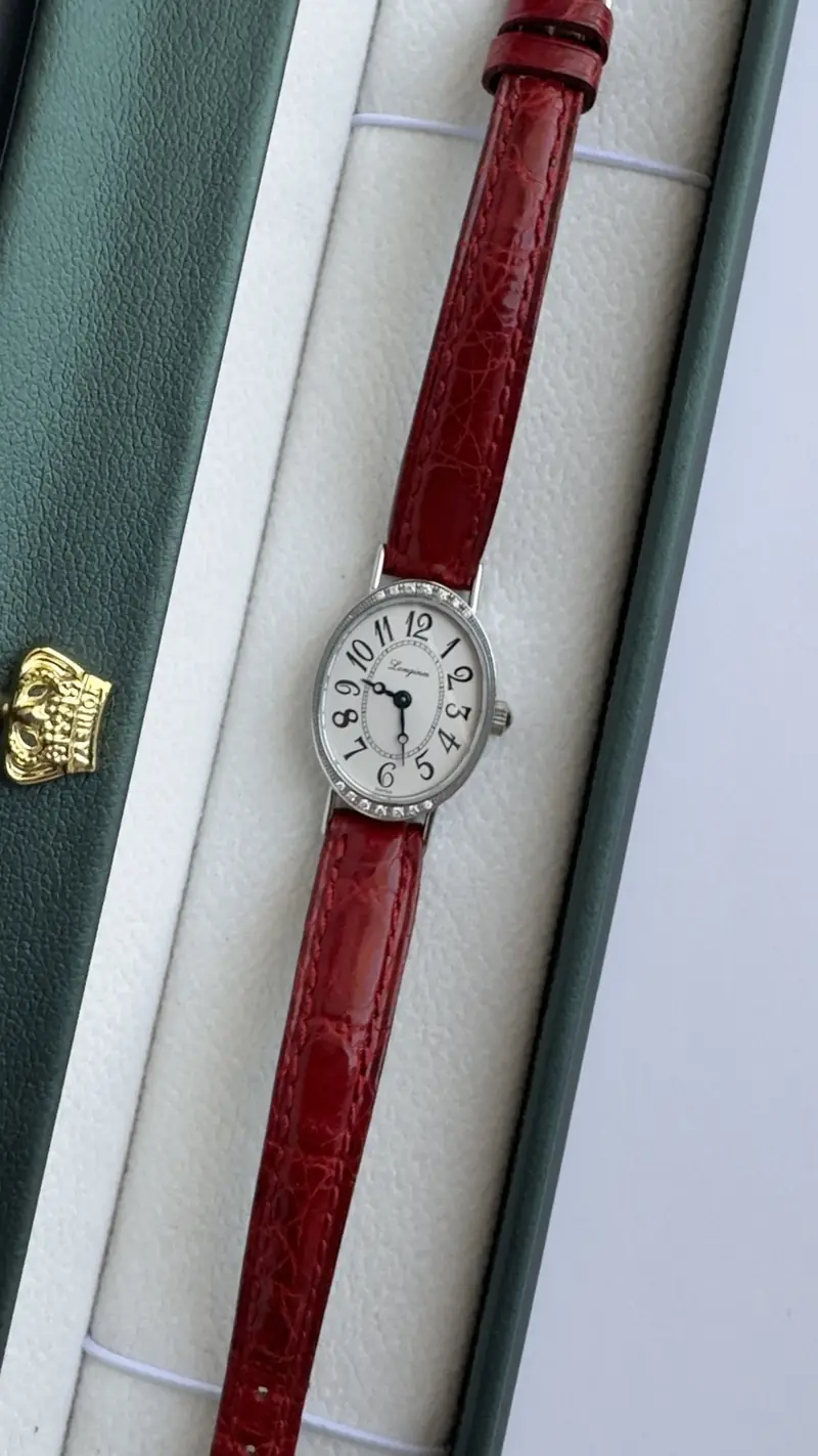 Graceful Longines Diamond Bezel Watch — image 4