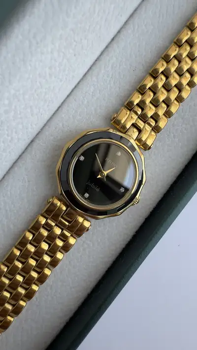 Elegant Rado Jubile Black Dial Watch 5