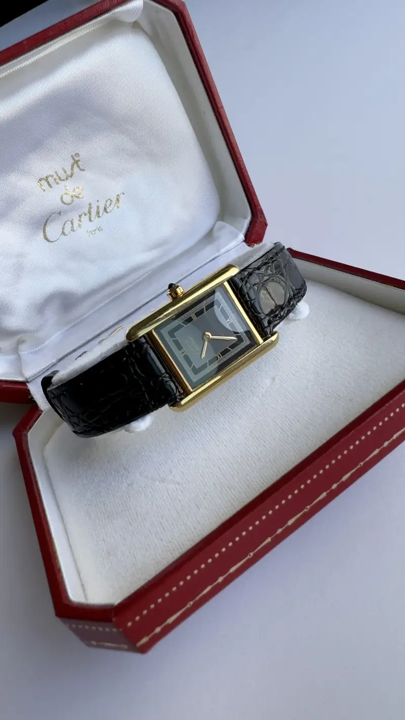 Rare Cartier Tank Small Model Watch