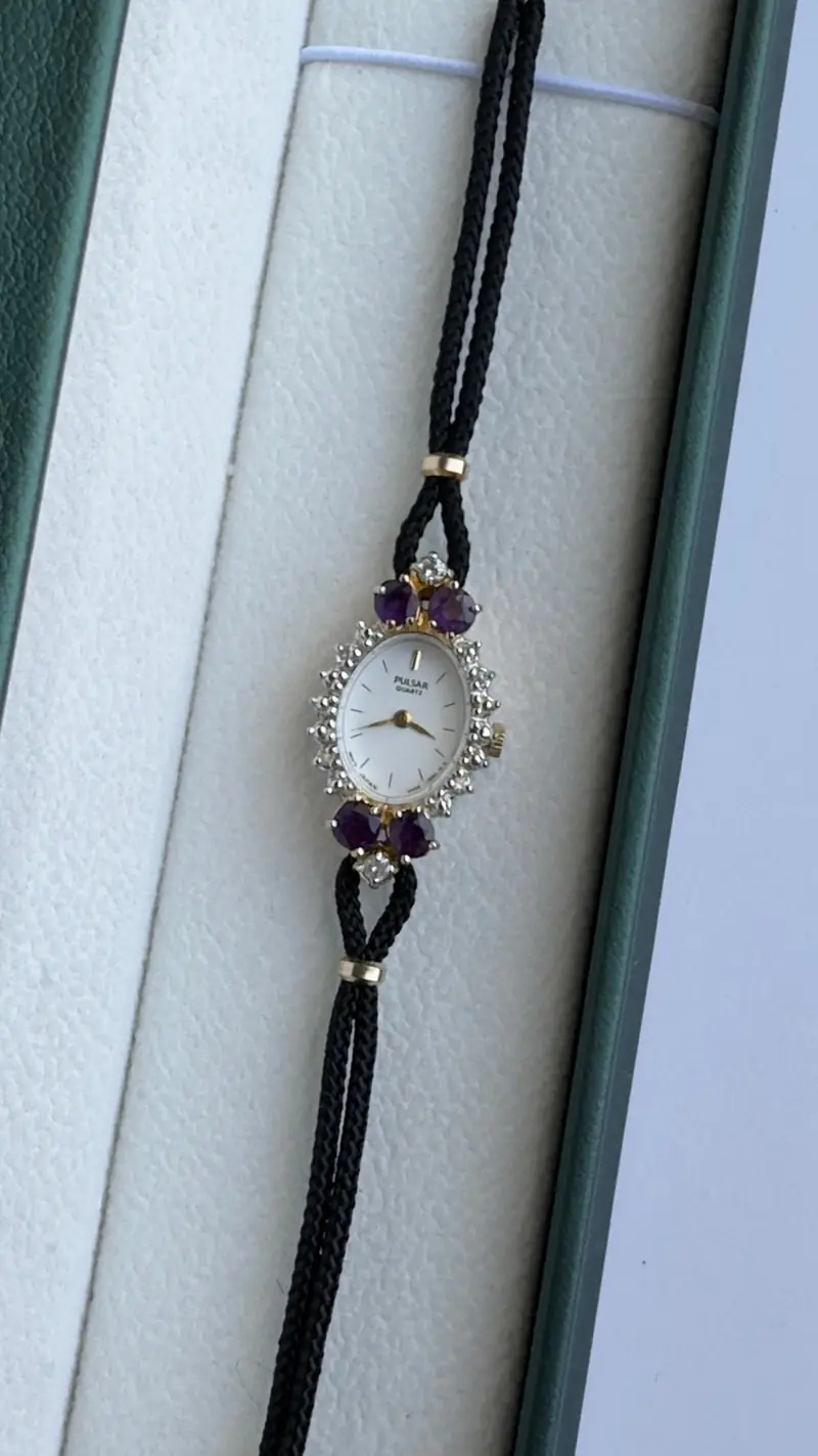 Pulsar Amethyst Cord Bracelet Watch — image 4
