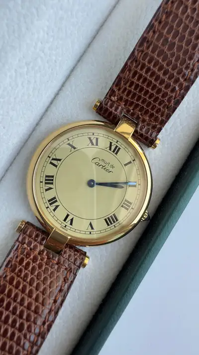 Classic Cartier Must de Cartier Large Model Watch 8