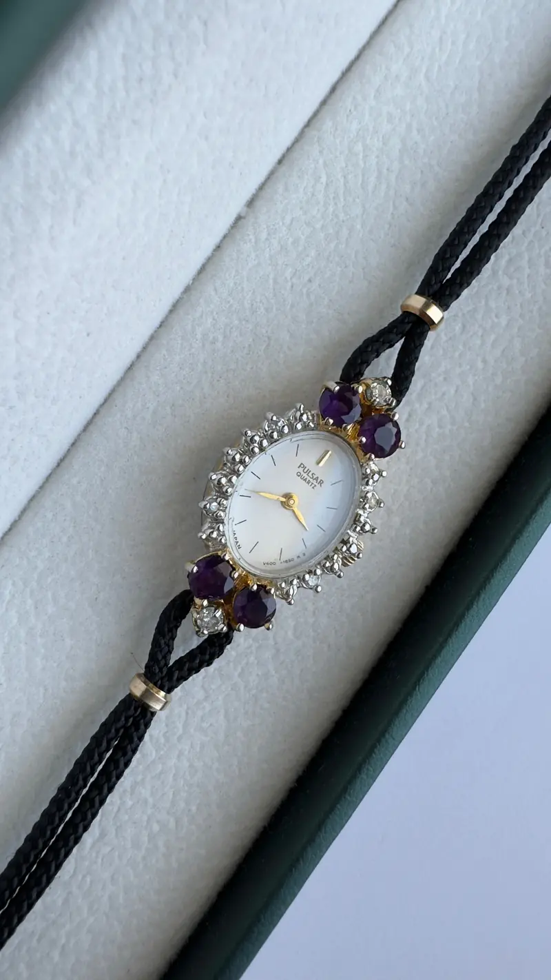 Pulsar Amethyst Cord Bracelet Watch — image 6