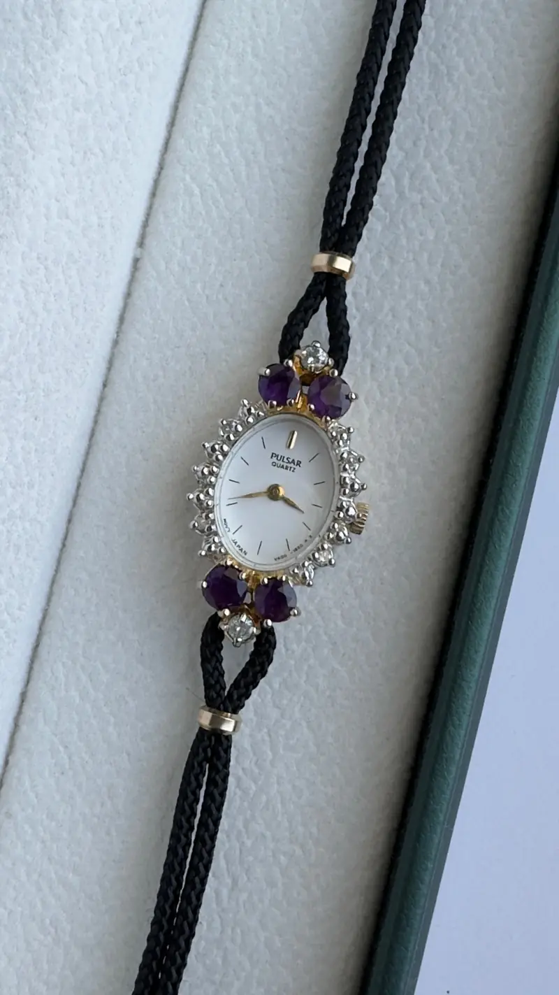 Pulsar Amethyst Cord Bracelet Watch — image 3