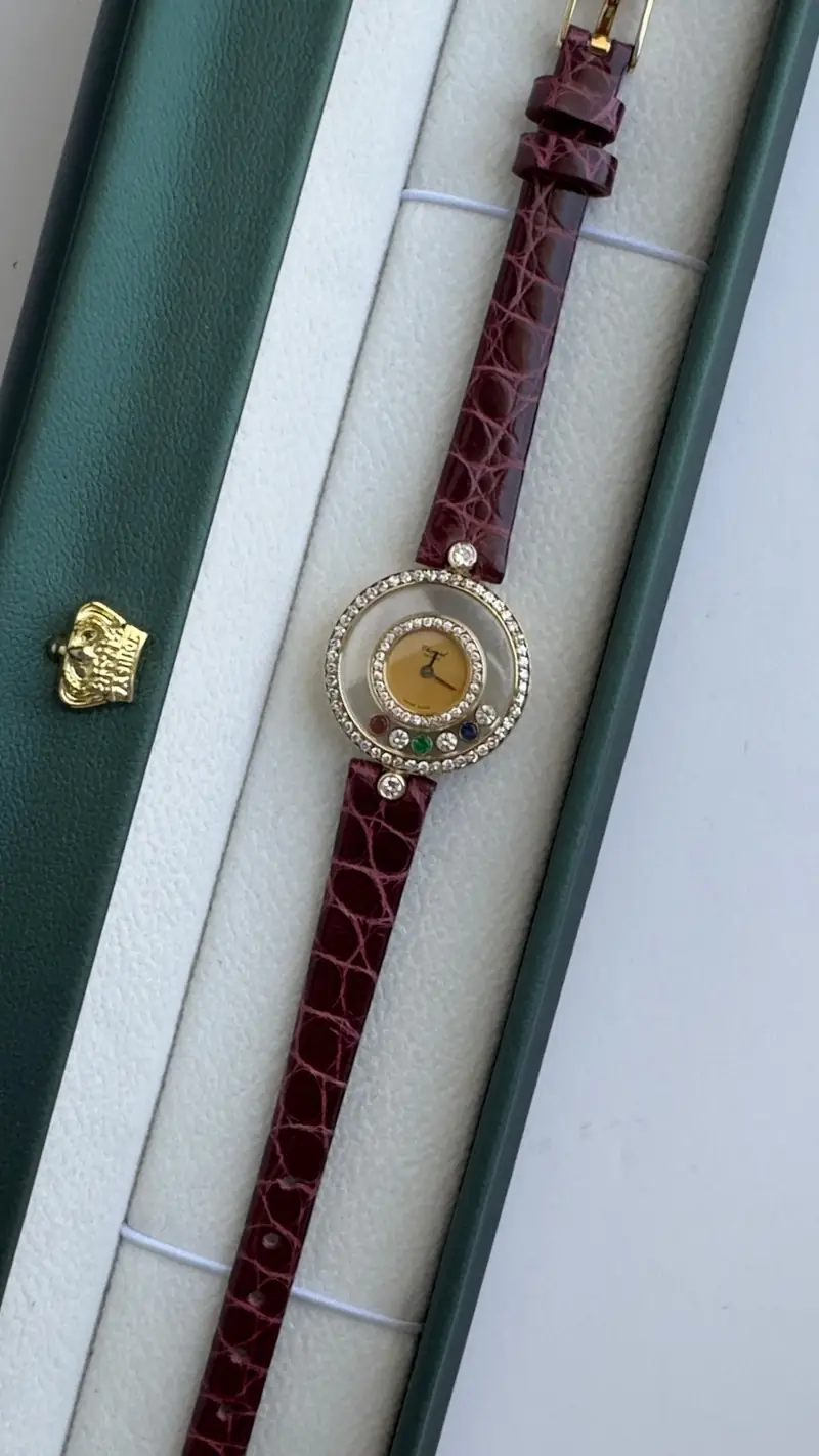 Chopard Happy Diamonds 18K Yellow Gold Vintage Watch — image 18