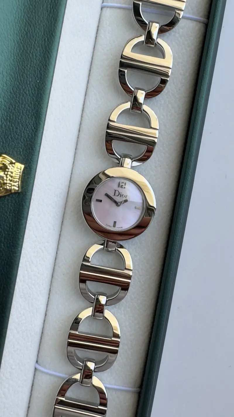 Christian Dior Silver-Tone Bracelet Watch — image 3