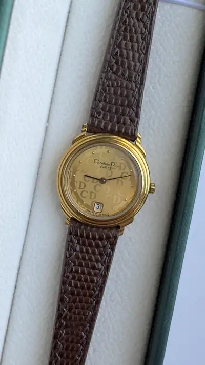 Christian Dior CD Monogram Dial Watch 3