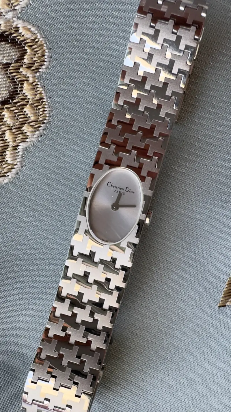 Christian Dior Geometric Bracelet Watch