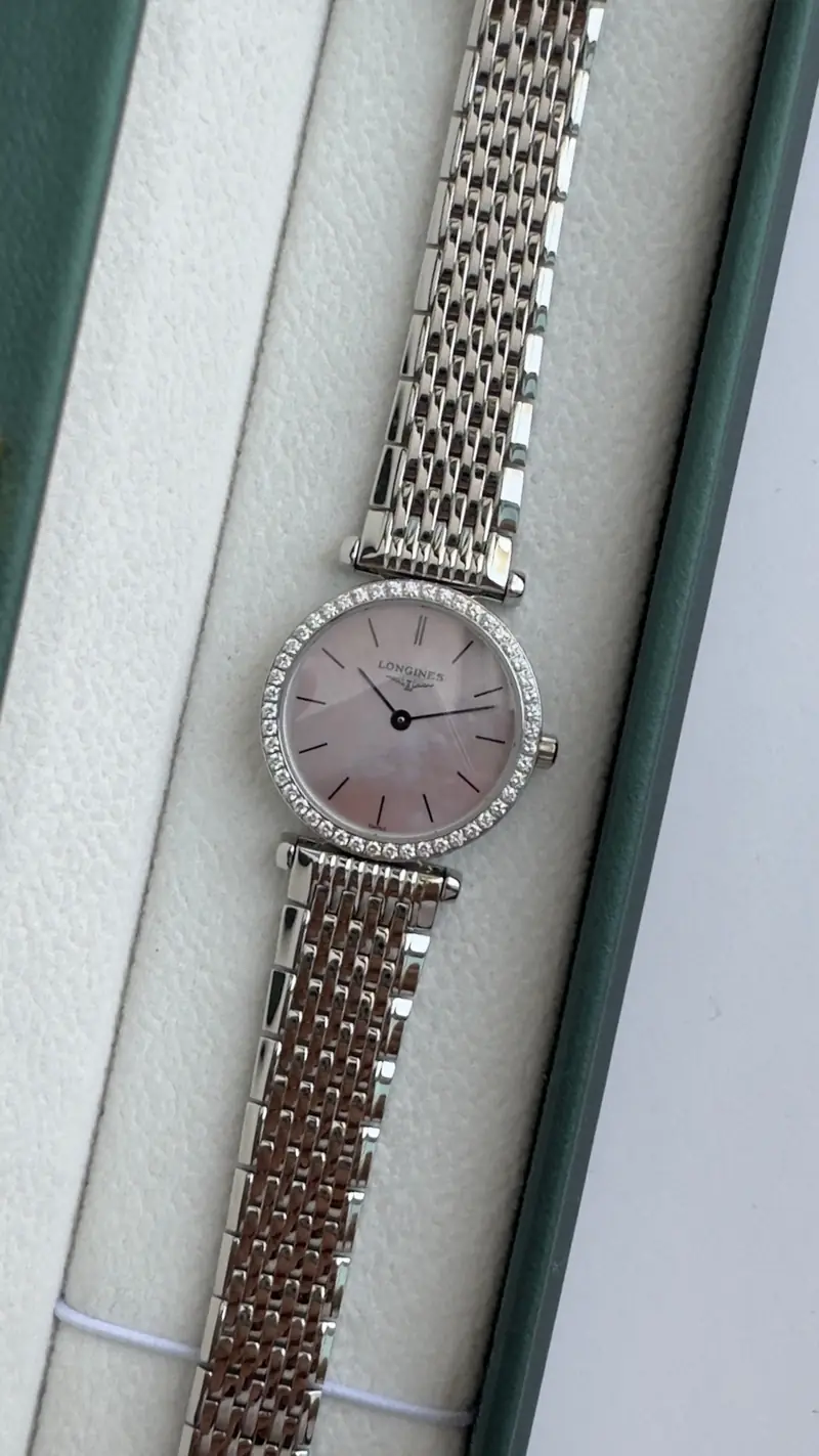 Longines Diamond Pink Mother-of-Pearl Watch — image 5