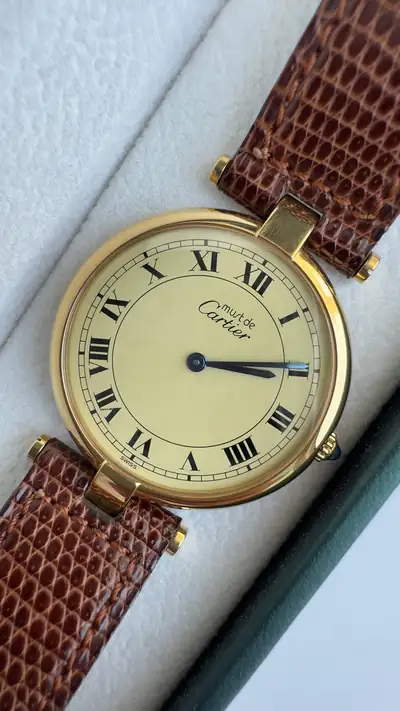Classic Cartier Must de Cartier Large Model Watch 7
