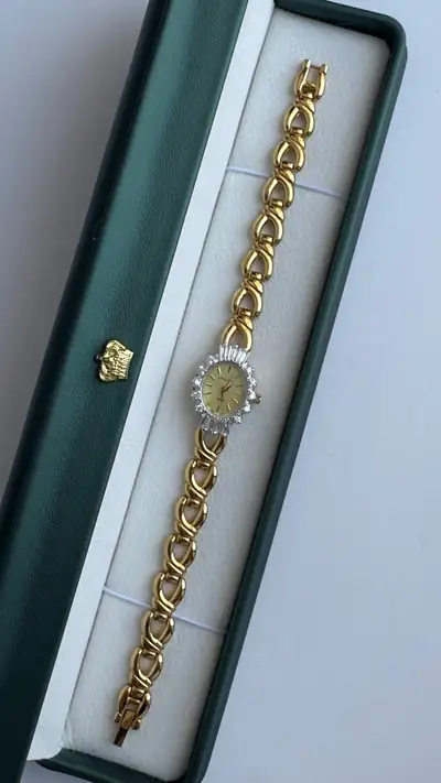 Elegant Jules Jurgensen Crystal Watch 6