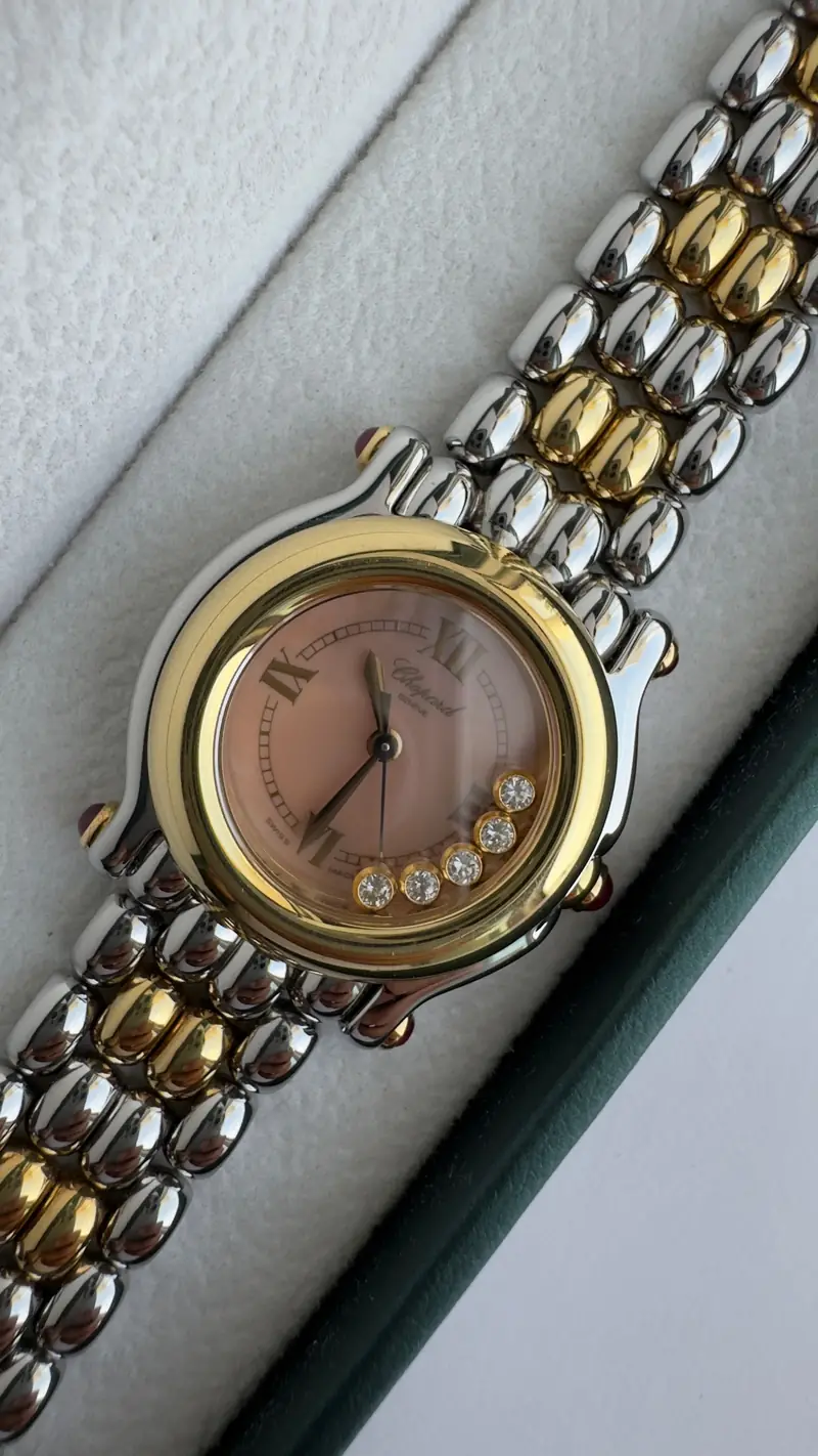 Classic Chopard Happy Sport Two-Tone Watch — image 6
