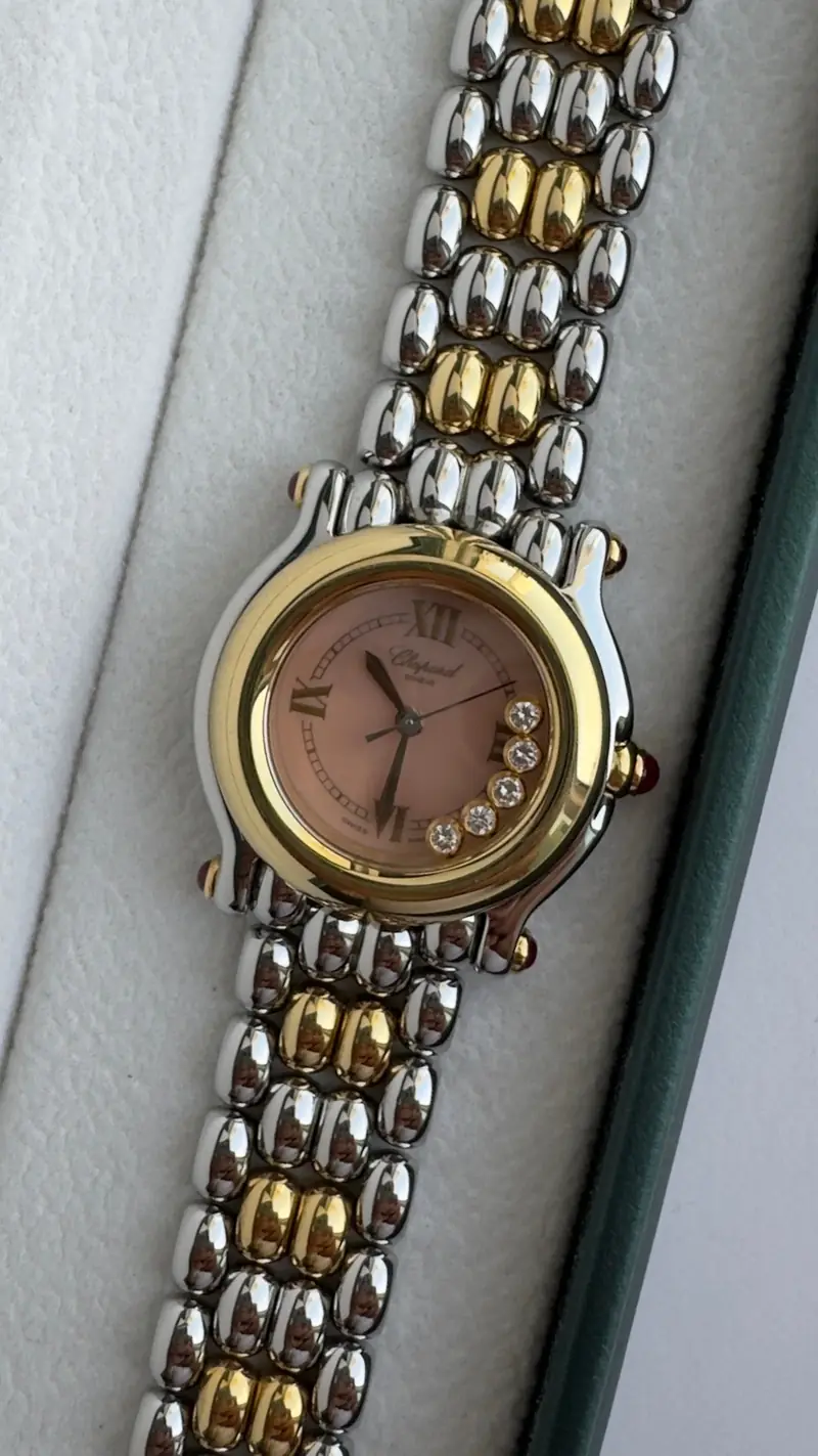 Classic Chopard Happy Sport Two-Tone Watch — image 3