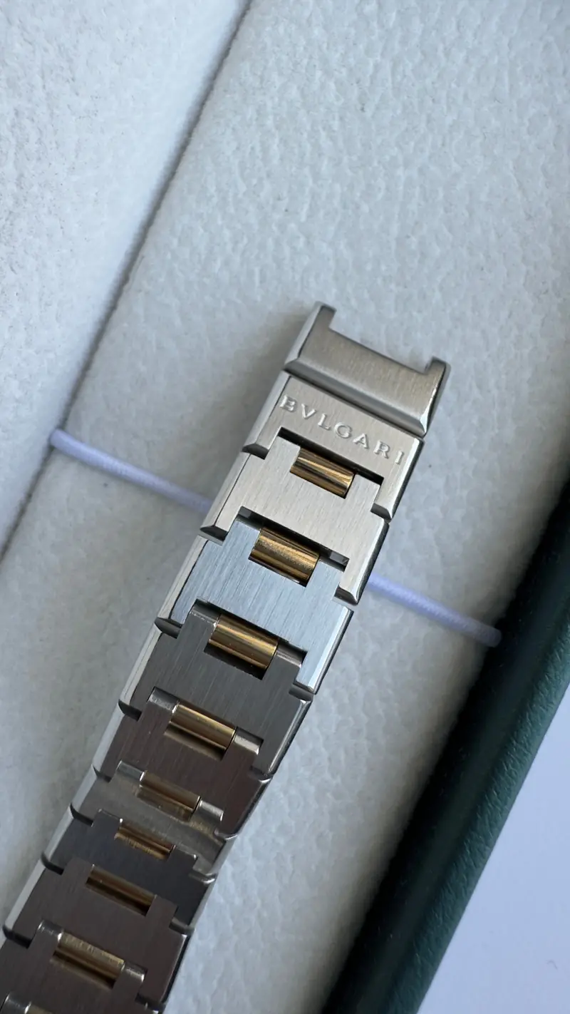 بولغري ثنائية اللون بمينا أسود — image 6