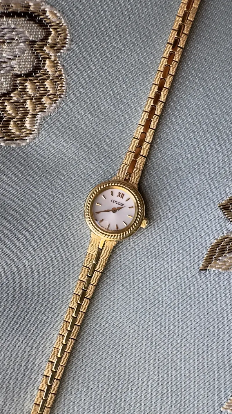 Vintage Citizen Gold-Tone Watch