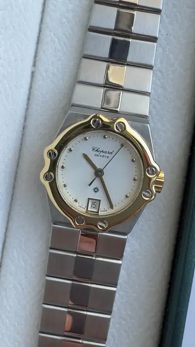 Chopard Two-Tone Stainless Steel & 18K Yellow Gold Bezel Watch 2