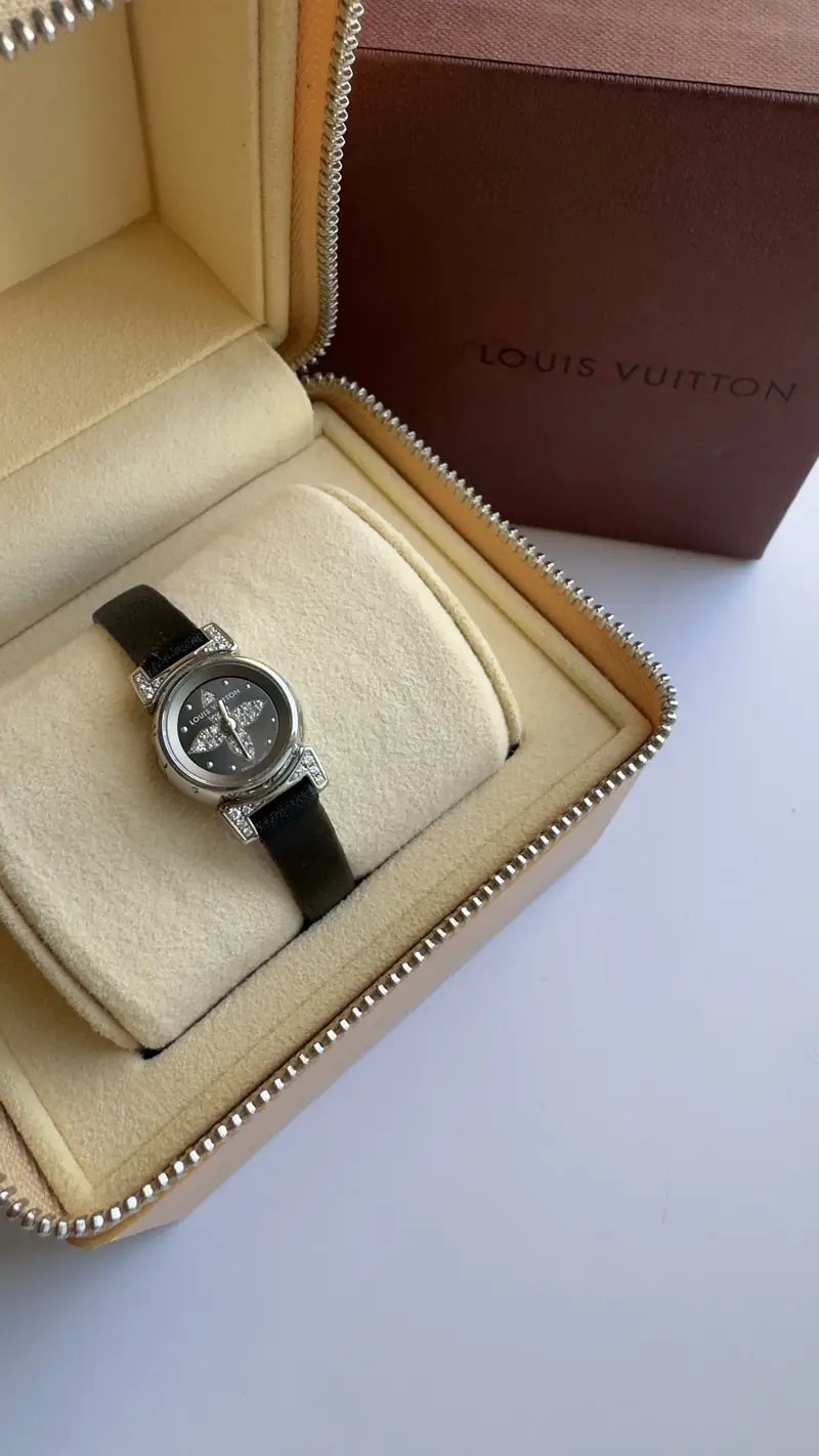 Louis Vuitton Mini Diamond Flower Dial Watch — image 1