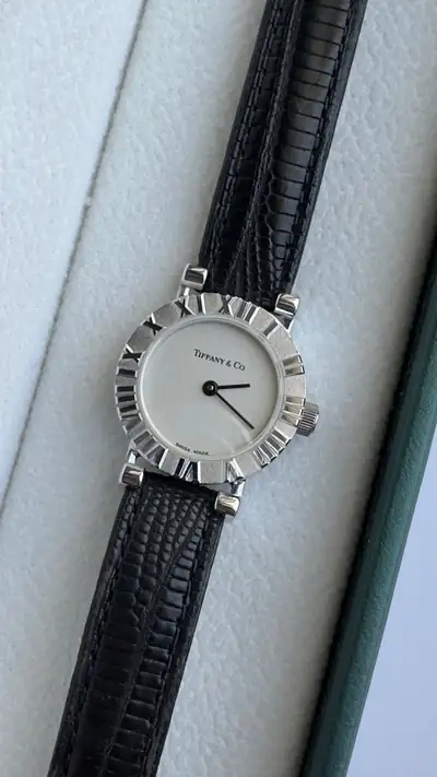 Tiffany & Co. Mini Roman Numeral Bezel Watch 2