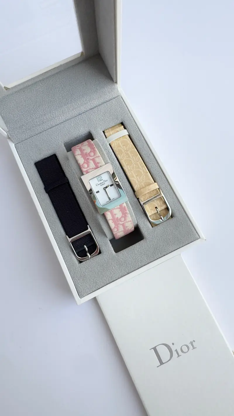 Christian Dior Interchangeable Strap Watch