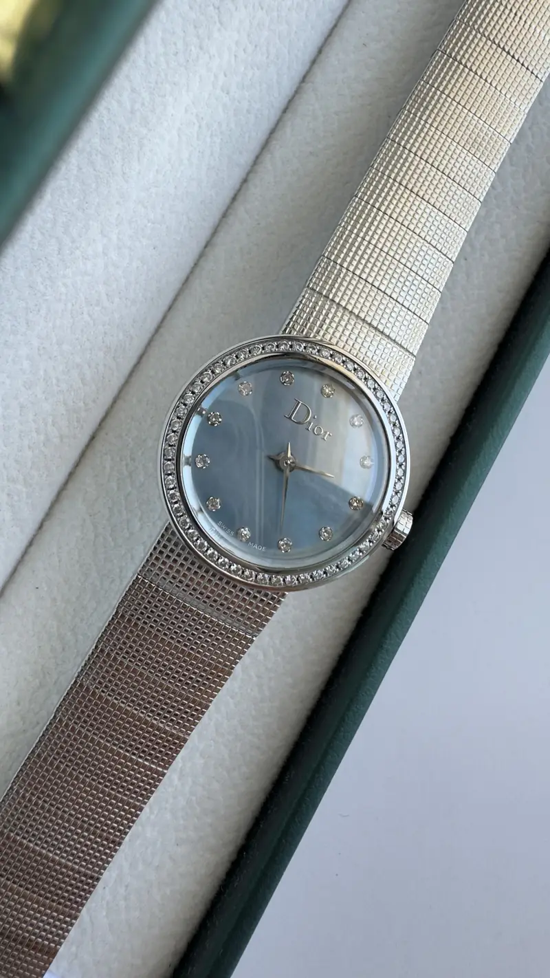 Dior Blue Mother-of-Pearl Diamond Watch — image 5