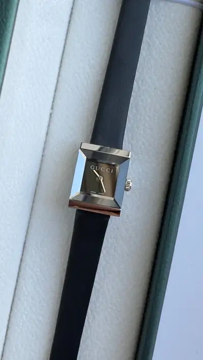 Gucci Mini Square Mirror Dial Watch 3