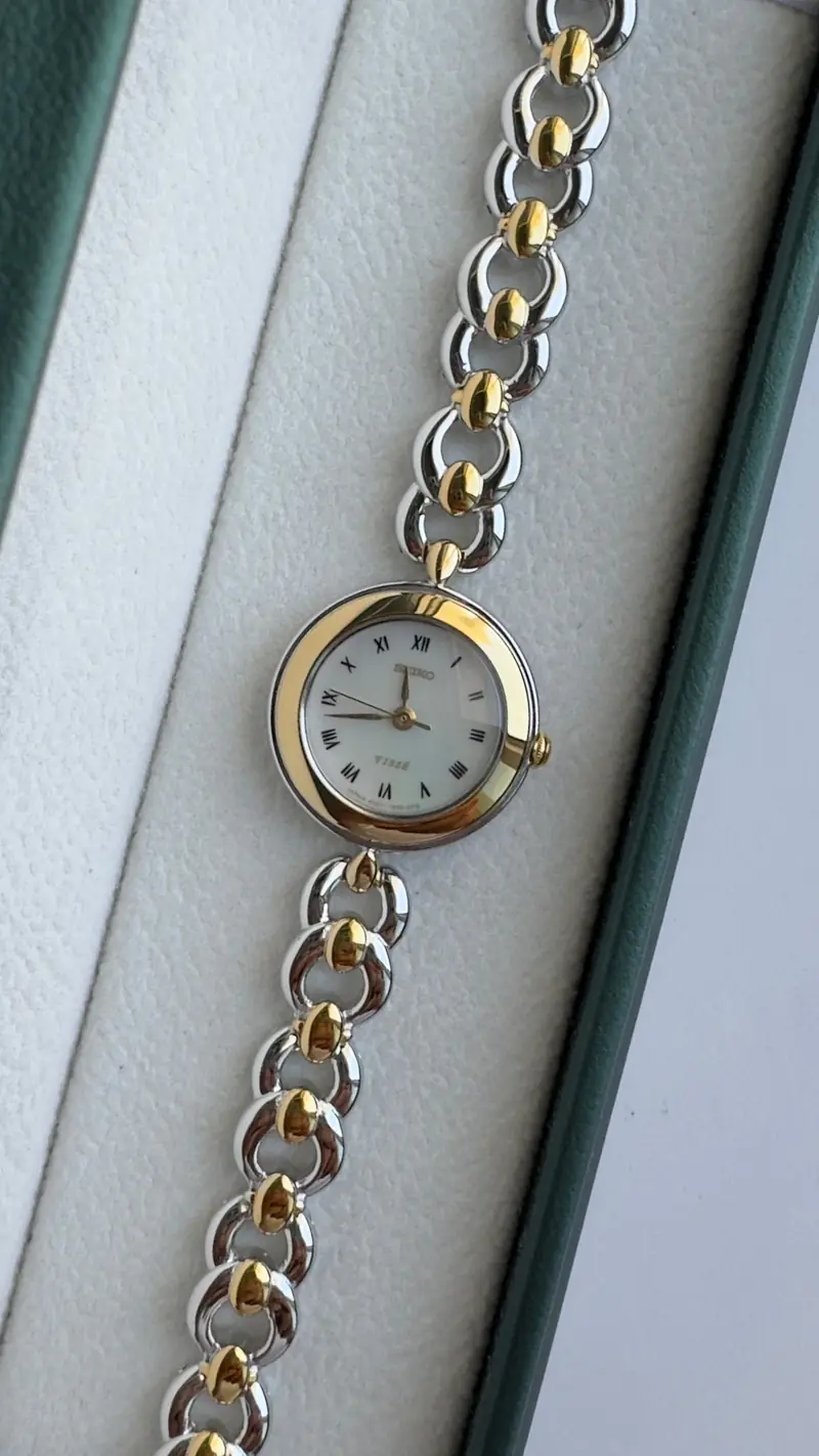 Seiko Tisse Two-Tone Bracelet Watch — image 3