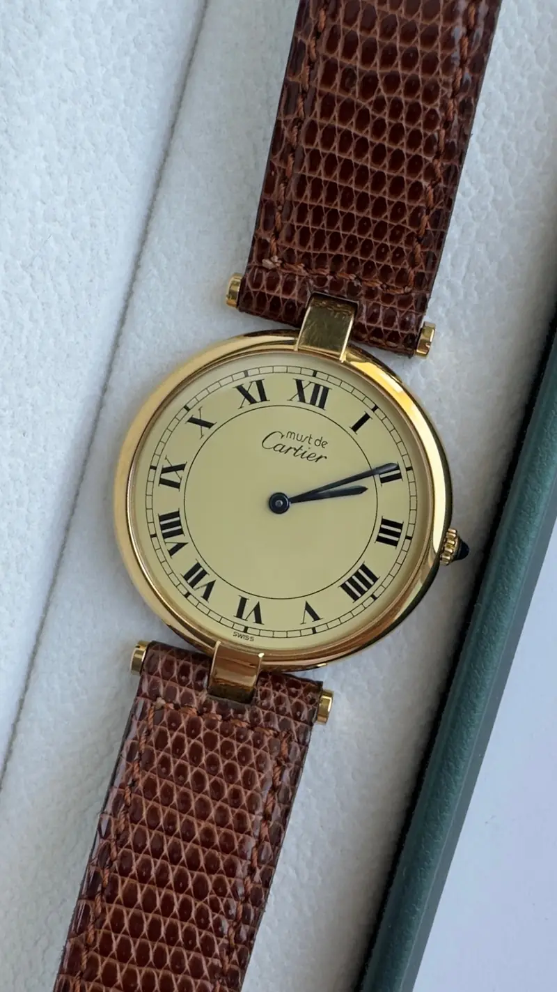 Classic Cartier Must de Cartier Large Model Watch — image 5