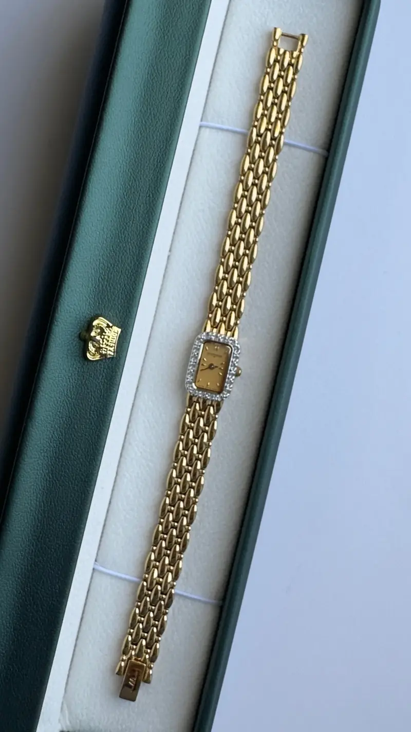 Wittnauer Diamond Bezel Sculpted Bracelet Watch — image 6