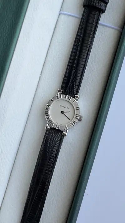 Tiffany & Co. Mini Roman Numeral Bezel Watch 4