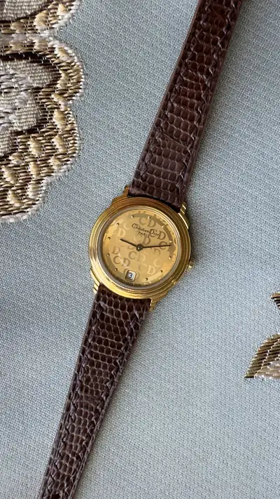 Christian Dior CD Monogram Dial Watch 1