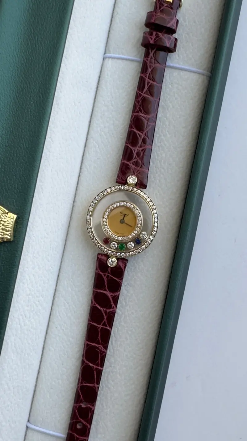Chopard Happy Diamonds 18K Yellow Gold Vintage Watch — image 17