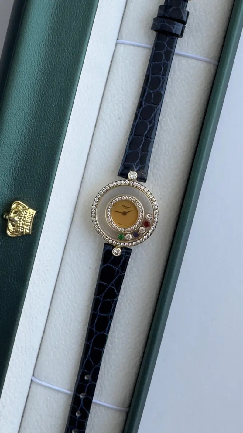 Chopard Happy Diamonds 18K Yellow Gold Vintage Watch — image 6