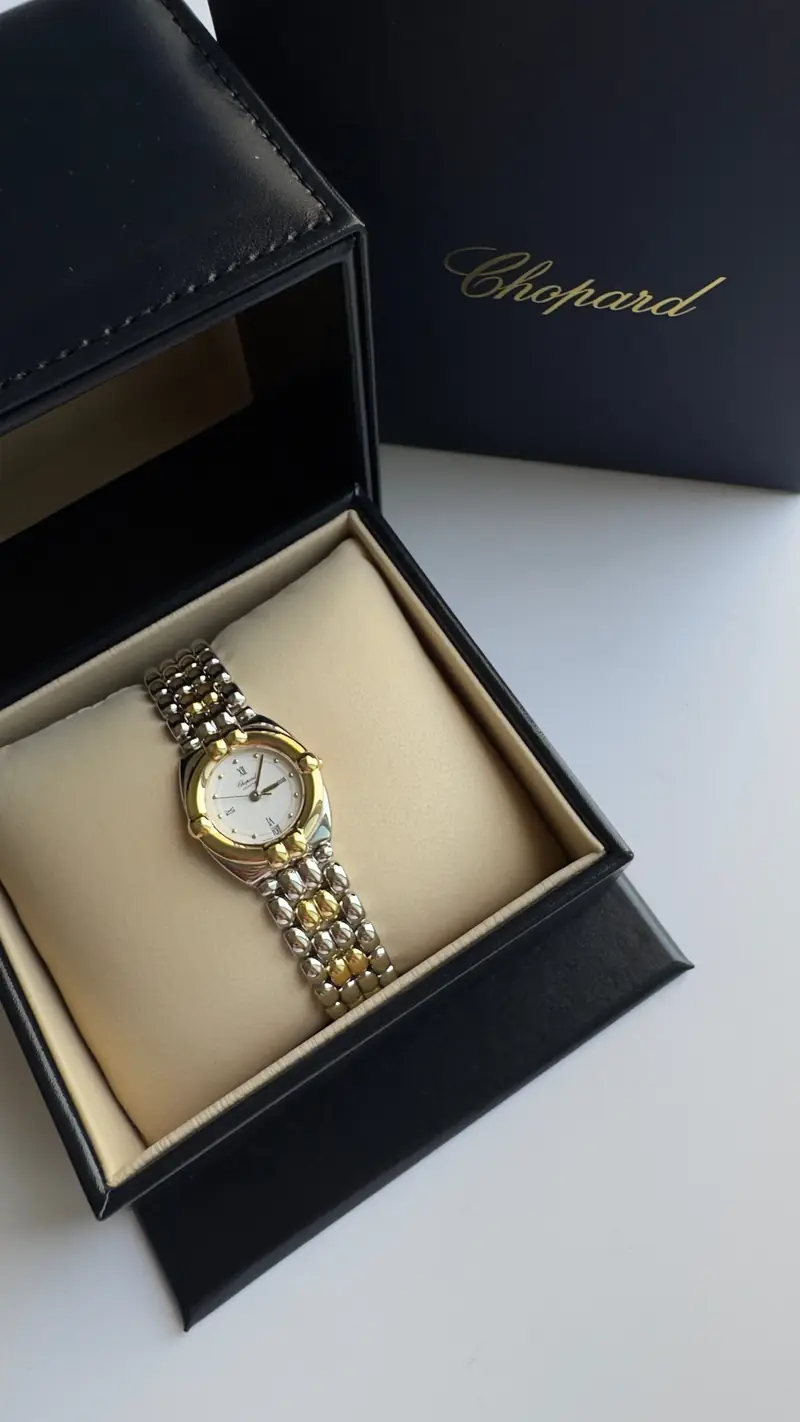 Chopard Sculpted Two-Tone Bracelet Watch
