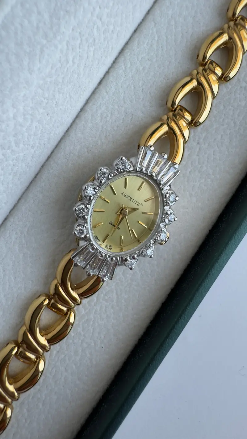 Elegant Jules Jurgensen Crystal Watch — image 7