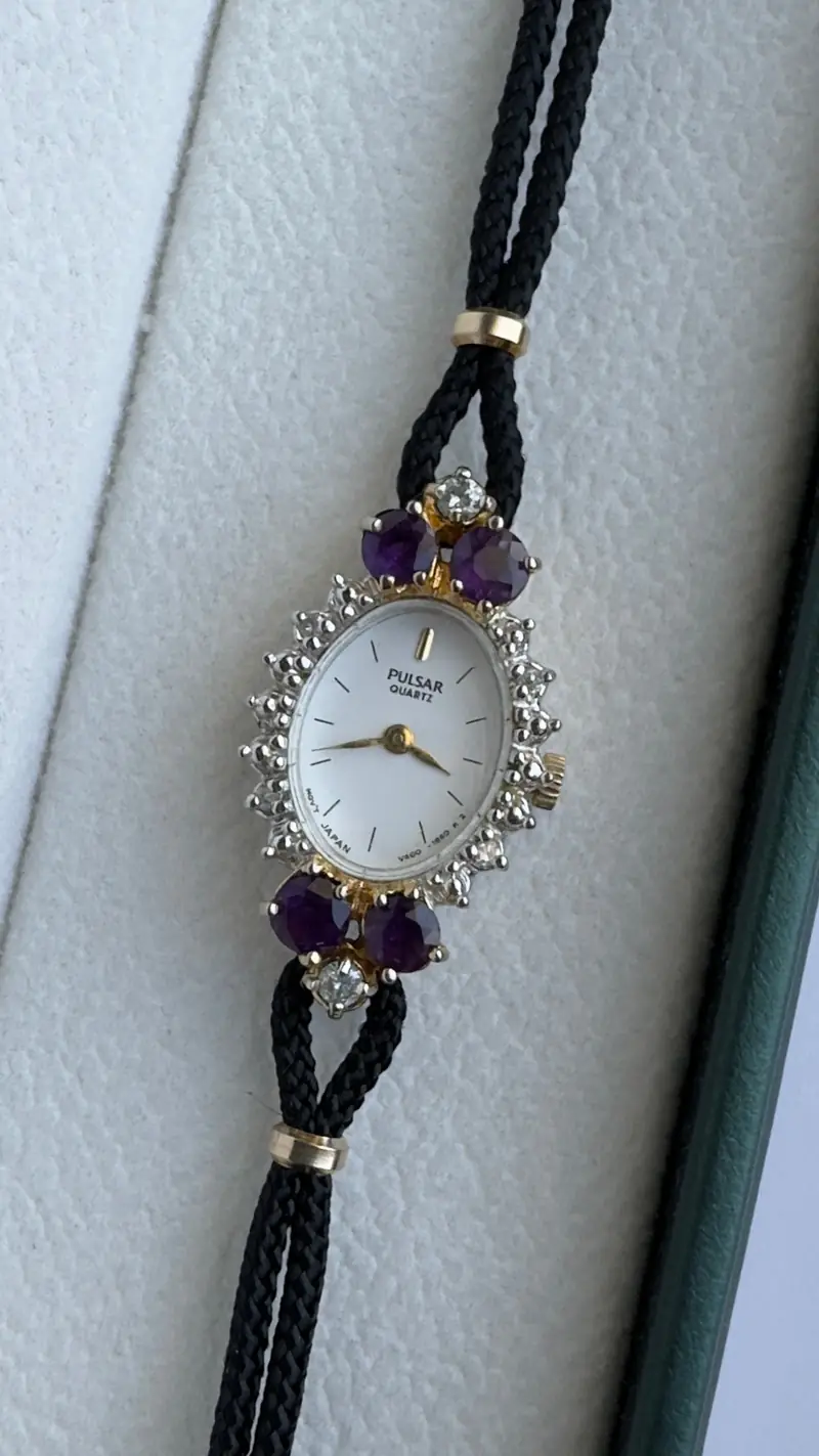 Pulsar Amethyst Cord Bracelet Watch — image 2