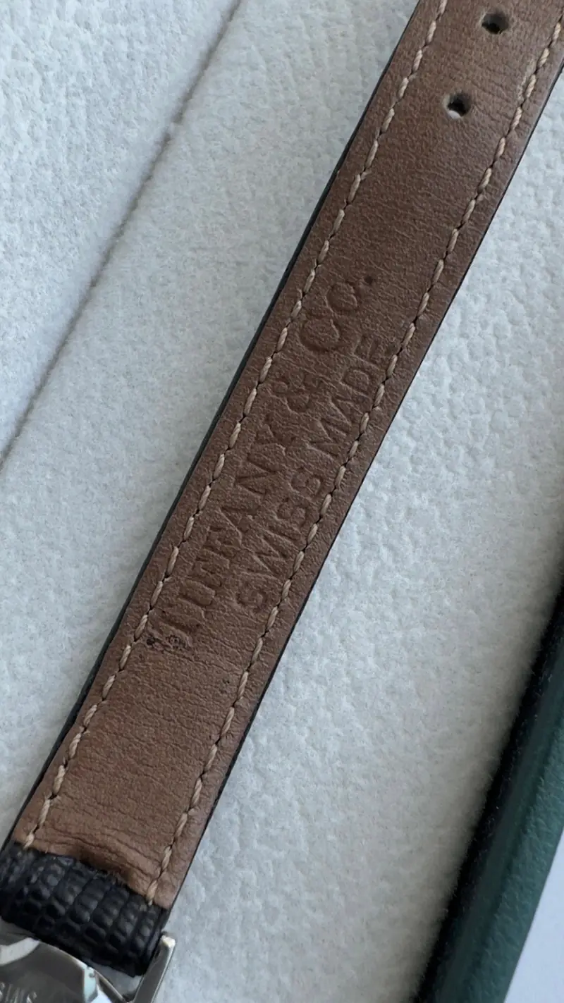 Tiffany & Co. Mini Roman Numeral Bezel Watch — image 8