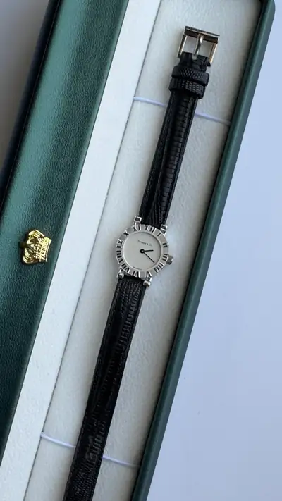 Tiffany & Co. Mini Roman Numeral Bezel Watch 5