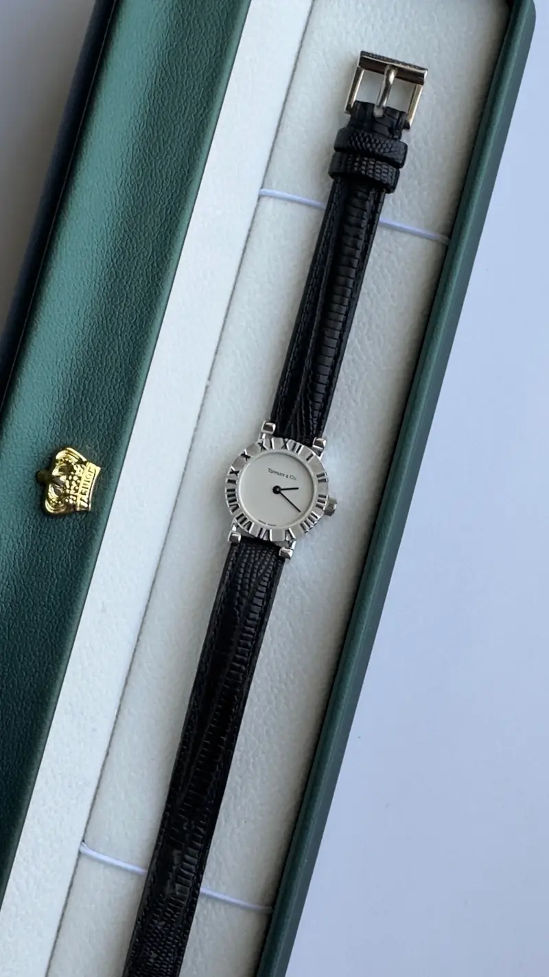 Tiffany & Co. Mini Roman Numeral Bezel Watch — image 5