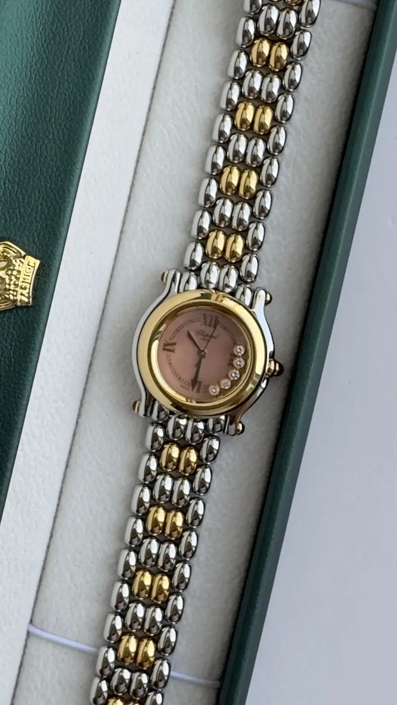 Classic Chopard Happy Sport Two-Tone Watch — image 5