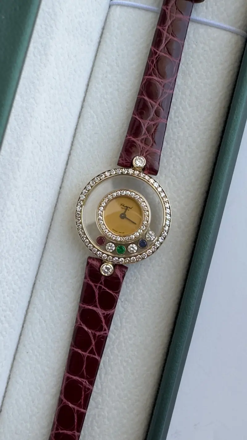 Chopard Happy Diamonds 18K Yellow Gold Vintage Watch — image 16