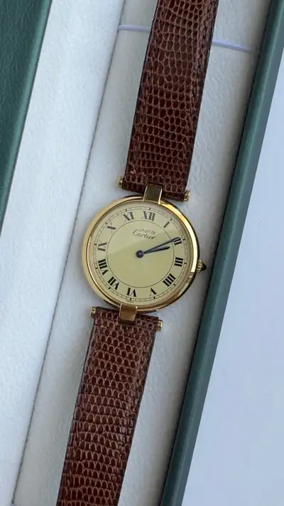 Classic Cartier Must de Cartier Large Model Watch 2