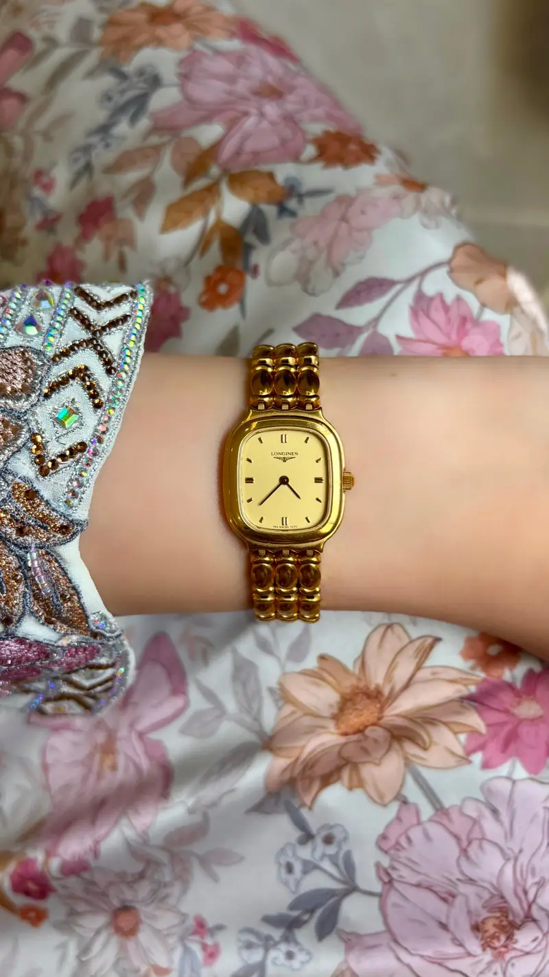 Classic Longines Gold Bracelet Watch — image 7
