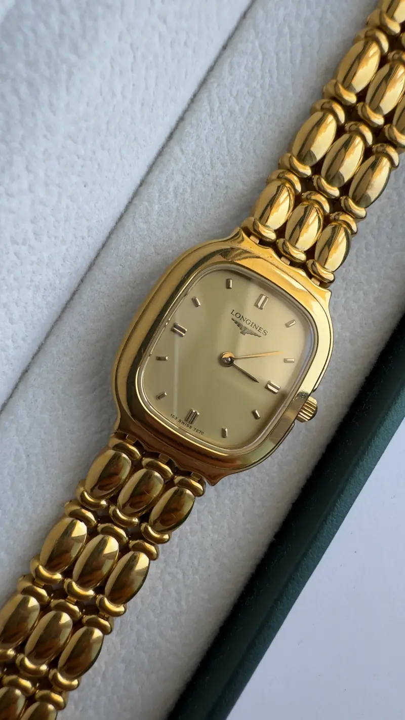 Classic Longines Gold Bracelet Watch — image 5